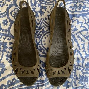 Crocs sandals size 10